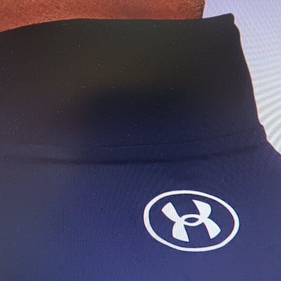 UNDER ARMOUR MENS TECH 1/4 ZIP LOOSE LONG SLEEVE SHIRT - XXL - NAVY BLUE - Picture 4 of 4